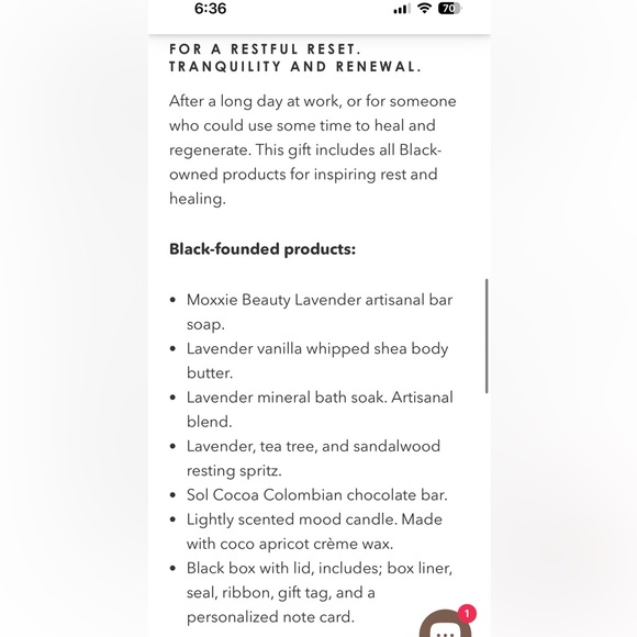 Lavender Tranquility Box by POCBOX - Picture 2 of 4